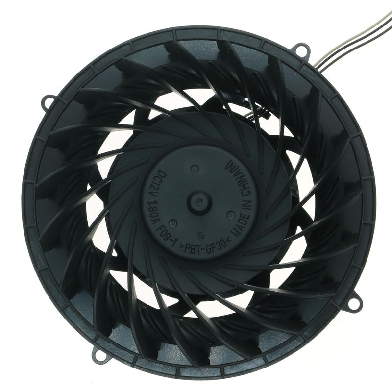 TRADOCK Replacement Internal Cooling Fan for PS5 Pro, 19 Blades Quiet Cooler Fan Compatible with Sony PlayStation 5 PRO PS5 Pro CFI-7000 CFI-7019 CFI-7021 CFI-7022 Series, DC12V 3-Pin PVB120M12H-P01-AE - Image 3